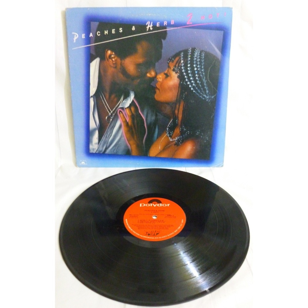 Peaches & Herb - 2 Hot! - Vinyl LP - PD 1-6172 - Polydor 1978